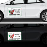 Reflective Car Magnet